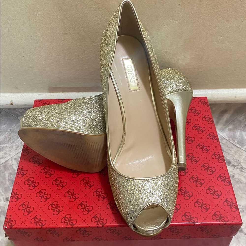 Glitter heels